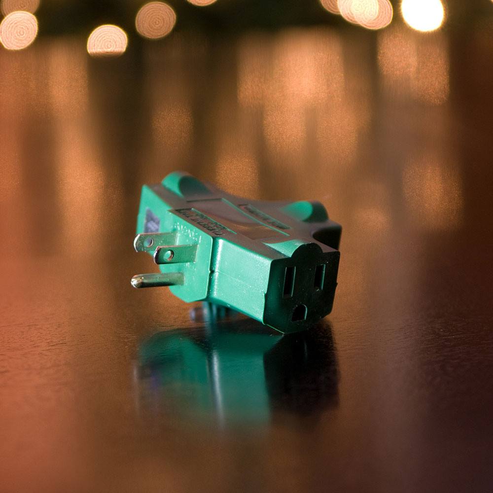 Triple Tap Plug Adapter - Christmas World